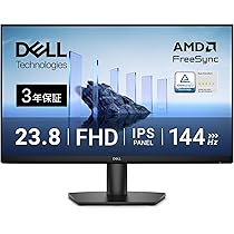 Dell 23.8インチ モニター - SE2426H 144Hz Amazon.com: Dell 24 Monitor - SE2426H - 23.8-inch FHD (1920x1080